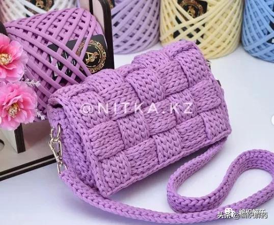 时尚洋气包包做法,时尚包包教程钩织