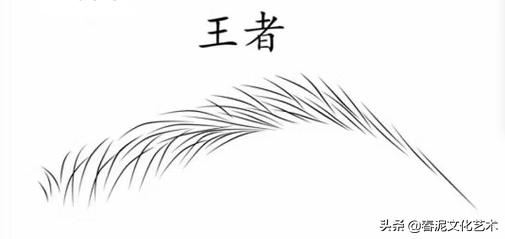 纹眉真人纸上练习画法图片步骤,不同眉形的纹眉