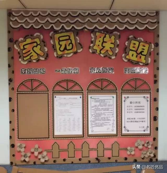 幼儿园废物纸板墙面环创,环创变废为宝