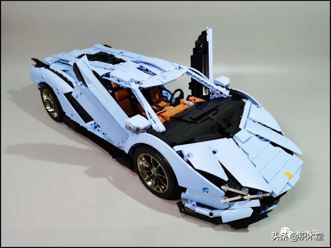 宇星模王13056拼装全过程,宇星模王积木开箱拼装过程