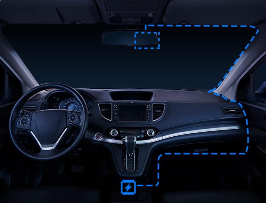 360行车记录仪k980有些什么功能,360全景行车记录仪防碰瓷实战