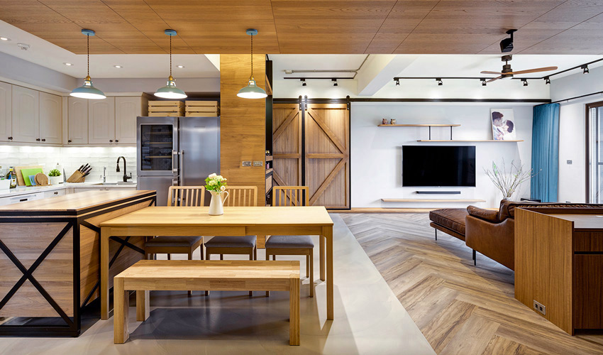 美式工业复古装修风格,工业风美式风格装修比较实惠