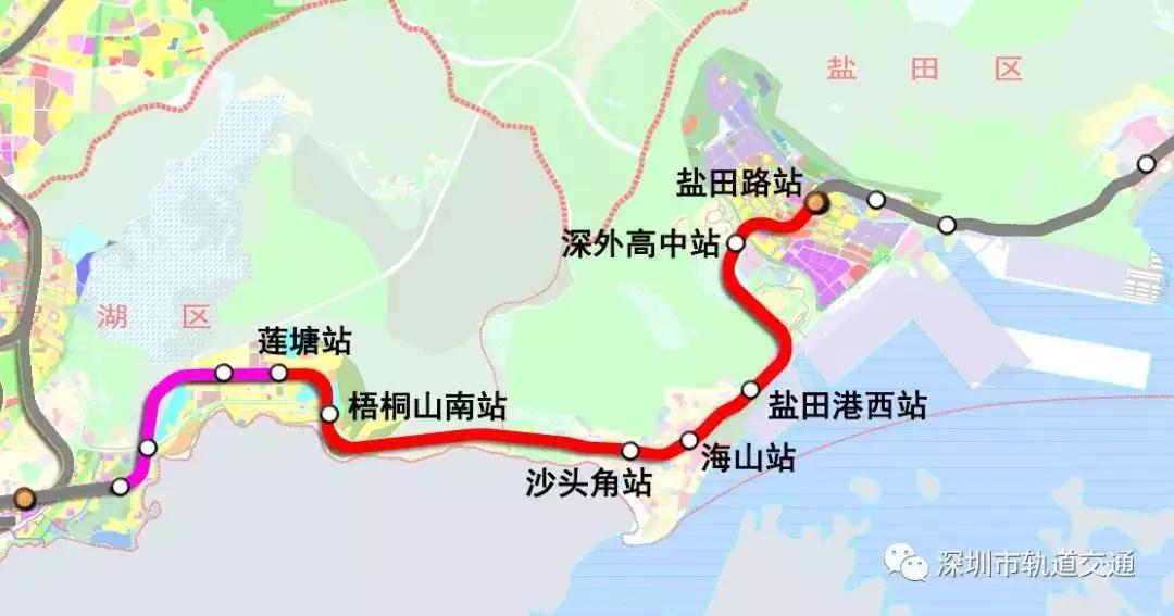 ​最新深圳地铁线路开通：2、3、4、6、8、9、10、12、13、1416