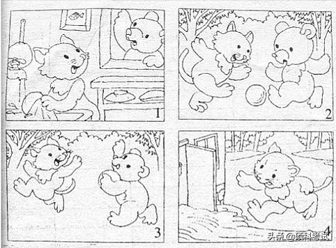 一二年级语文看图写话50篇含范文,看图写话必考一二年级范文和图