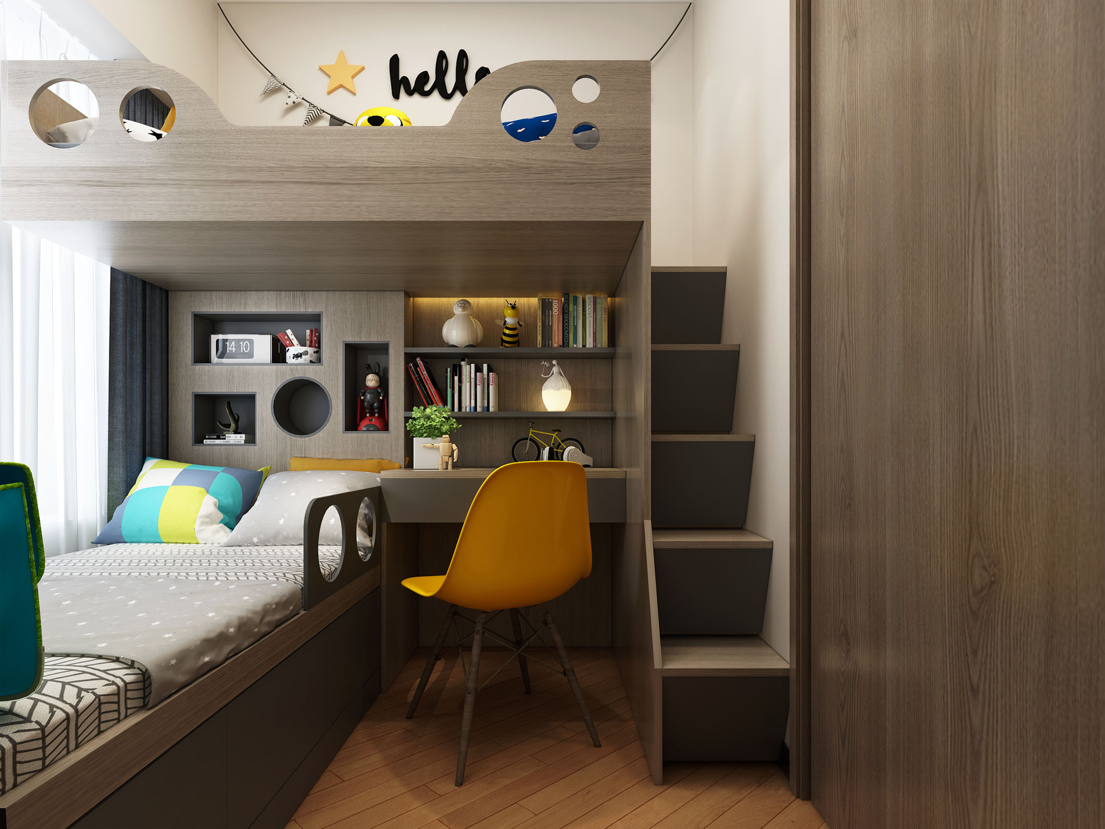 小户型上下床真实案例,小户型买上下床