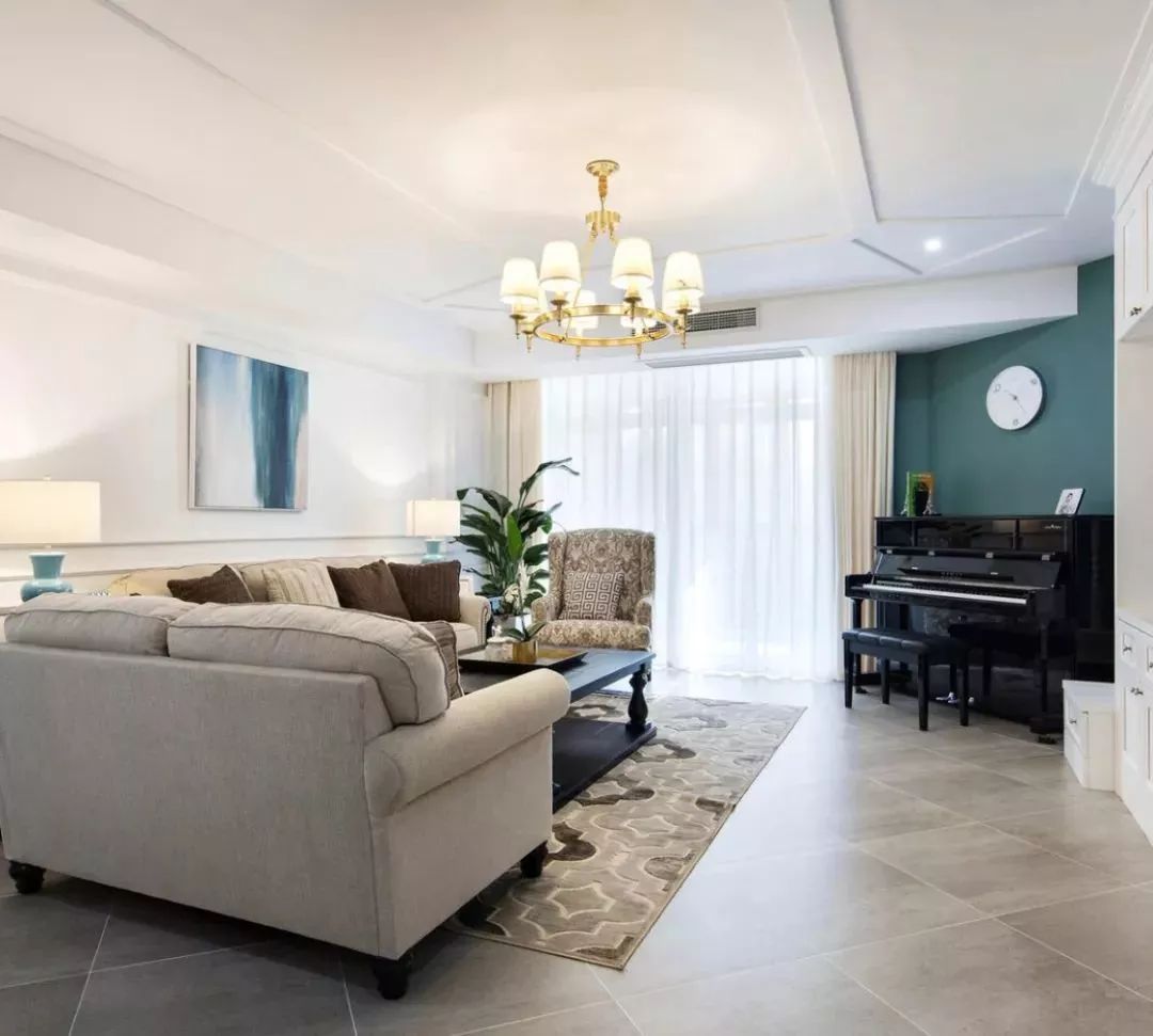 客厅地砖搭配效果图,客厅750x1500瓷砖墙横铺还是竖铺