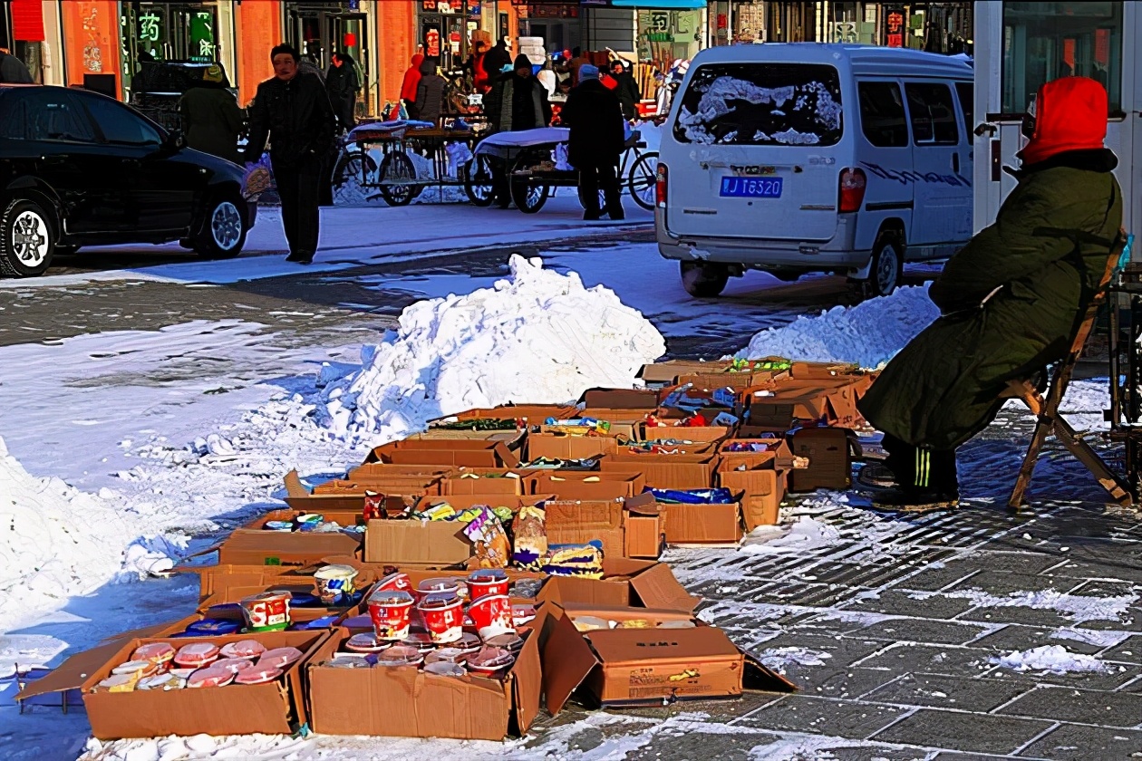 卖东北雪糕一年收入,在东北卖冰淇淋
