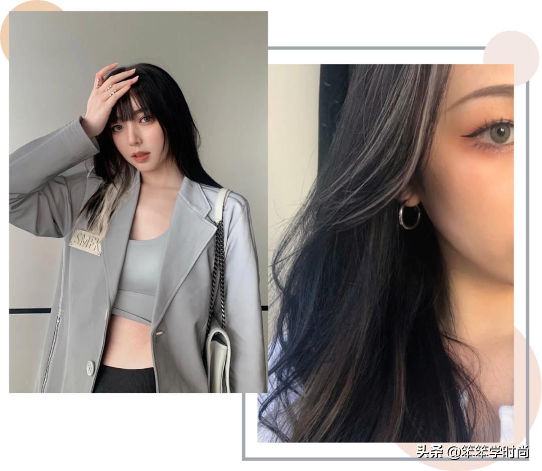 很火的挂耳染视频,杨超越和吴宣仪同款发色