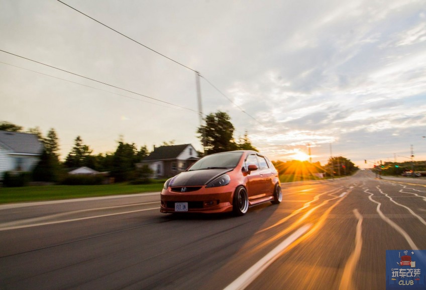 改装本田小飞度,老款本田飞度改装
