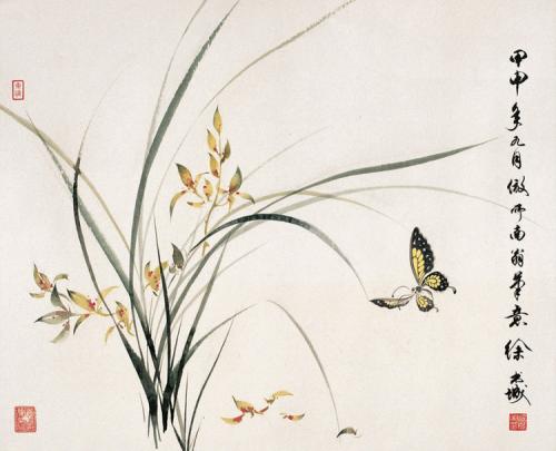 淡彩兰花100幅,顶级淡彩兰花图片