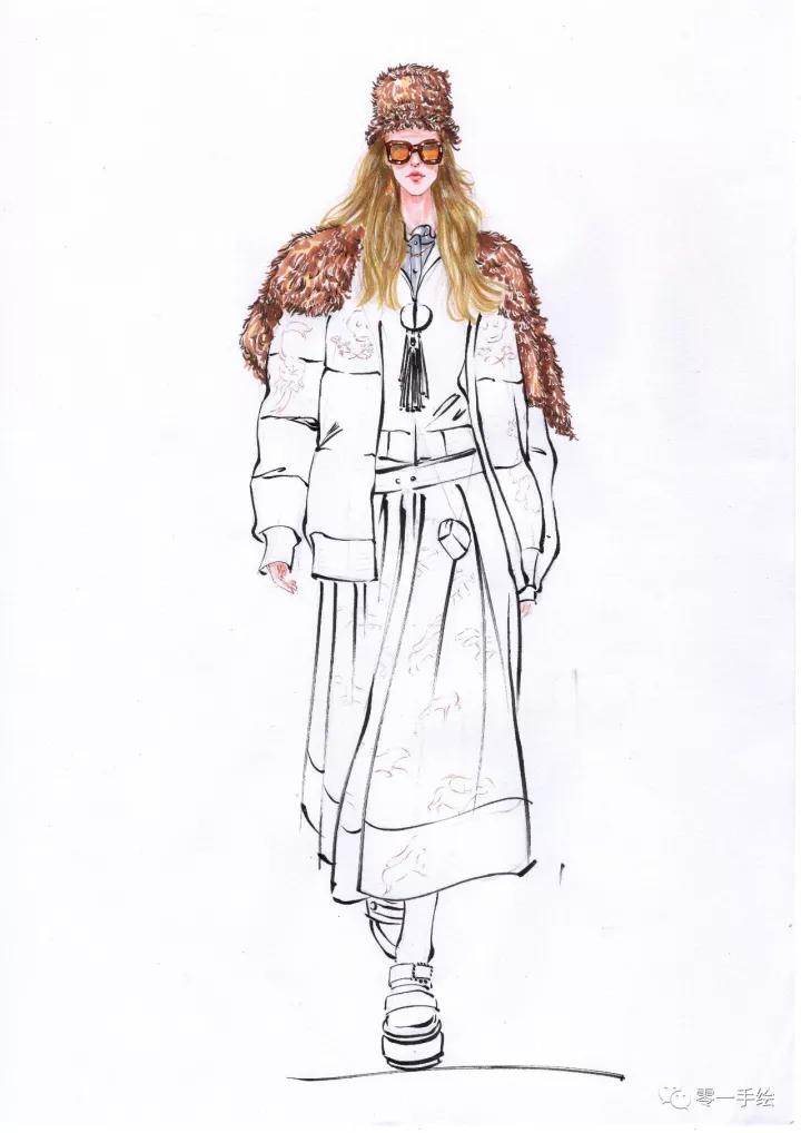 教你画衣服设计图,设计衣服手绘画简单教程整套