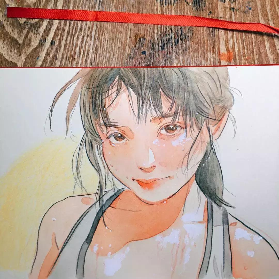 不务正业、跳钢管舞的她靠画羞羞画撩到46万粉丝,画作撩性格酷