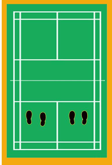 金秋诗画（学羽精华32.1双打配合-站位）