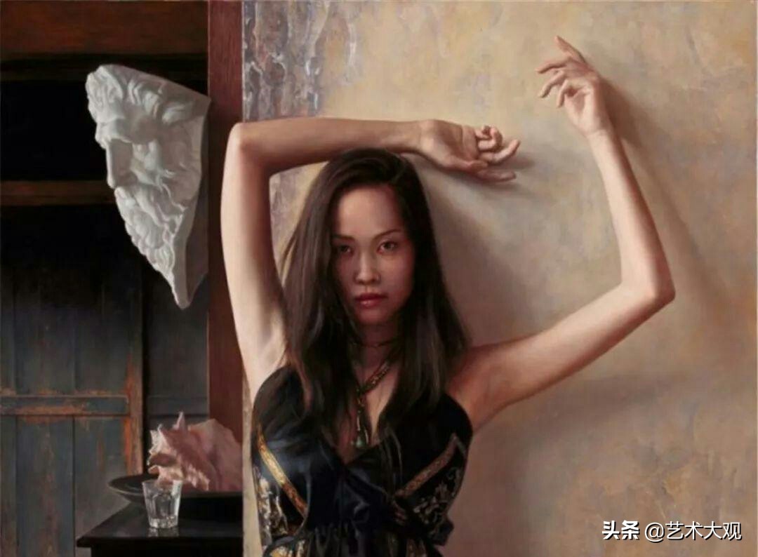 十六幅中国古典女性油画欣赏图片,日本古代古典油画