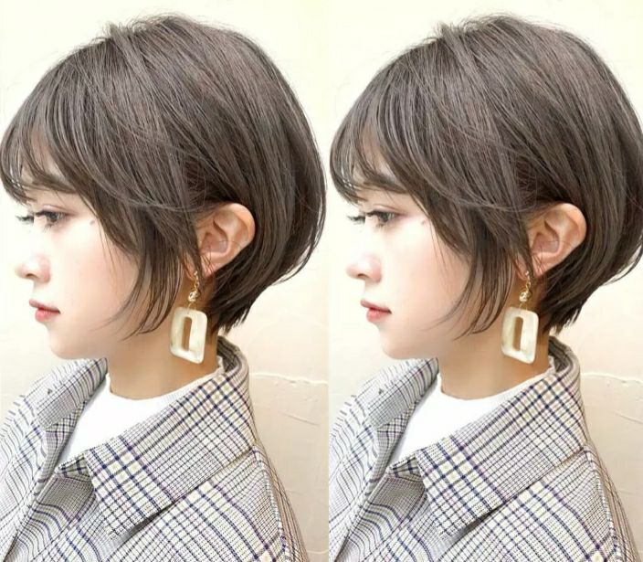 小个子圆脸女生剪什么短发好看,小个子圆脸女生剪什么发型