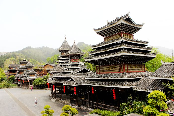 贵州省少数民族侗寨,贵州肇兴侗寨和千户苗寨的区别