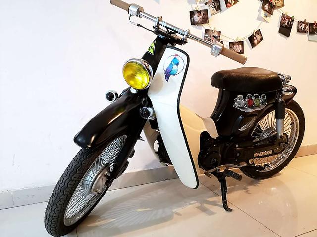 本田摩托车幼兽70c,改装老款铃木摩托