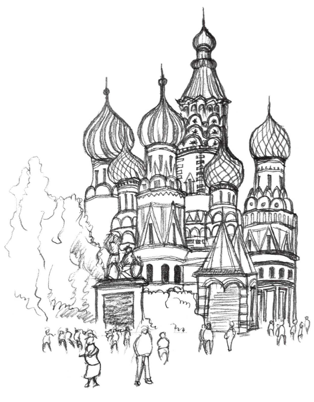 速写建筑入门基础画图片,速写画房子初学者入门教程