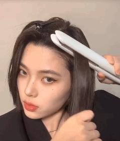 超简单中短发拽姐造型,短发拽姐发型推荐