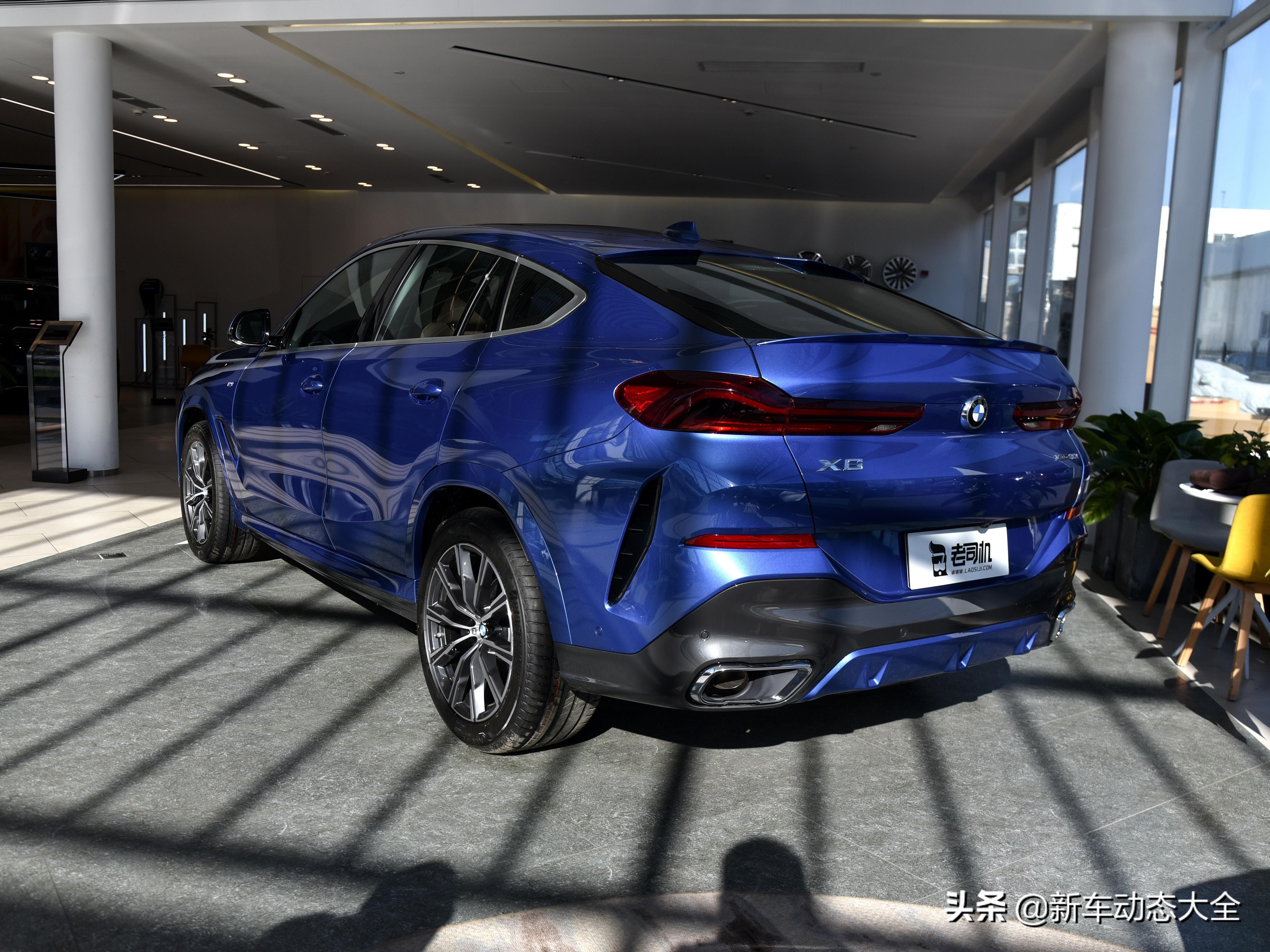 大SUV原装进口,豪华品牌轿跑SUV开创者,实拍宝马X6