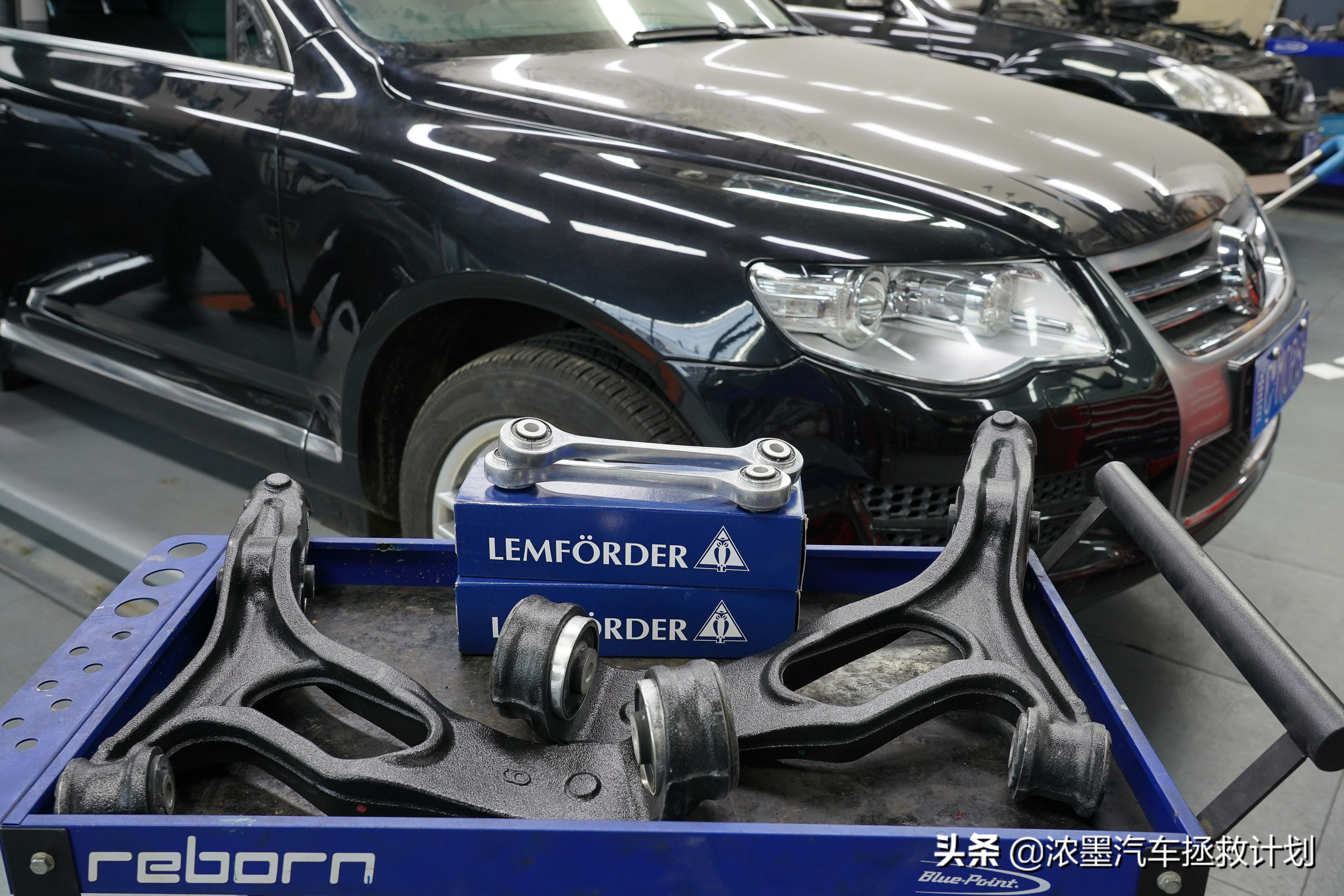 09款途锐全车修复翻新,完美修复一台即将报废的途锐