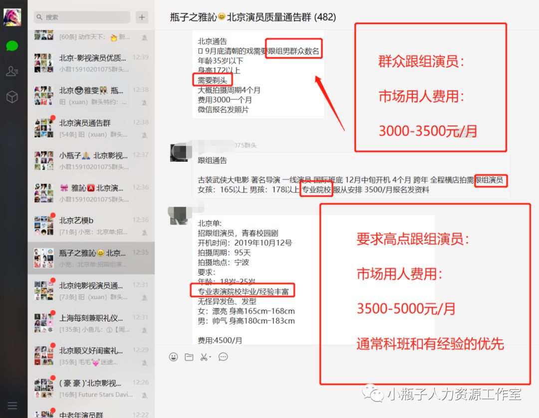 小瓶子解析｜北京如何做跟组演员，需具备哪些条件，通过哪些渠道