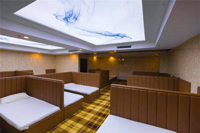 水晶宫汤泉的汗蒸,青岛适合儿童的汤泉