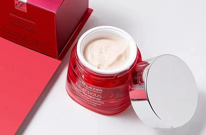 雅诗兰黛抗皱晚霜套装小样,雅诗兰黛红石榴鲜活亮采面霜晚霜