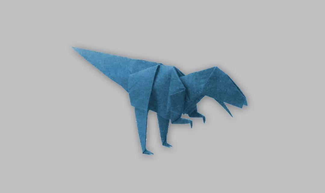 今天要折的异特龙是最凶猛的恐龙之一呢