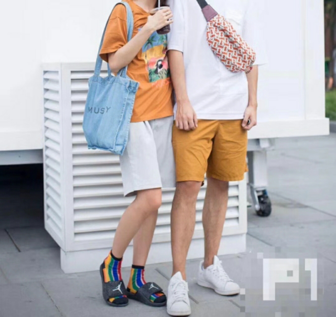 上脚好看的aj6,aj6奥利奥拖鞋