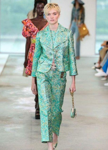 服装印花图案的流行趋势,面料单色印花图案大全