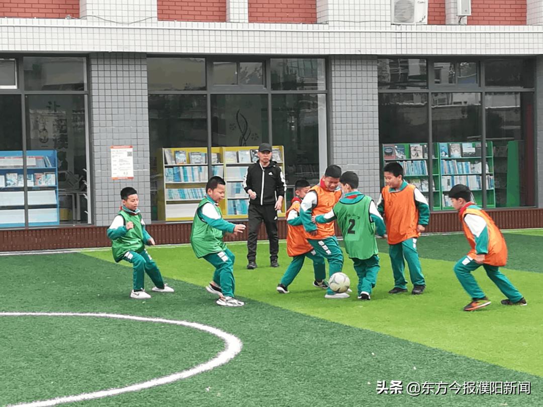 濮阳子路小学活动,最近锦苑小学足球联赛