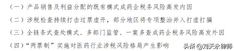 医药行业涉税刑事风险报告（2021）
