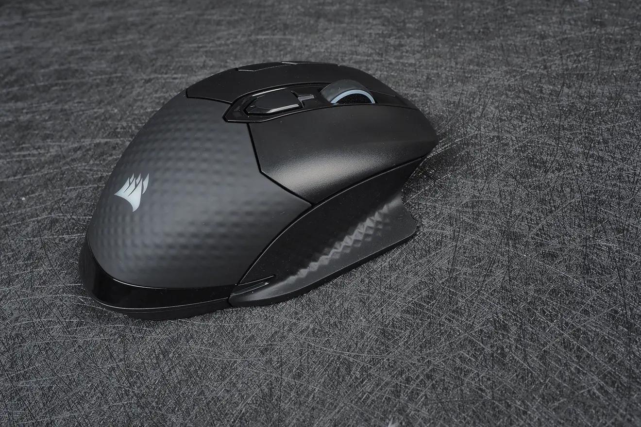 美商海盗船铁手无线鼠标测评,海盗船darkcoreprose灯失灵