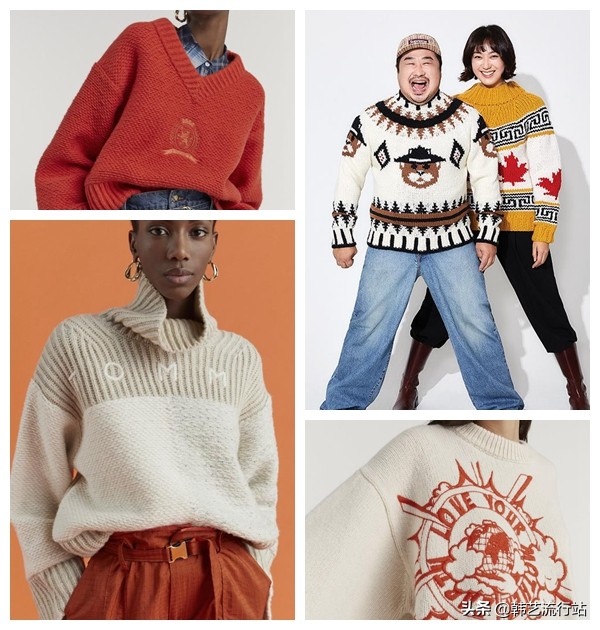 不知道你喜欢什么样的毛衣款式,所以我多准备了一点