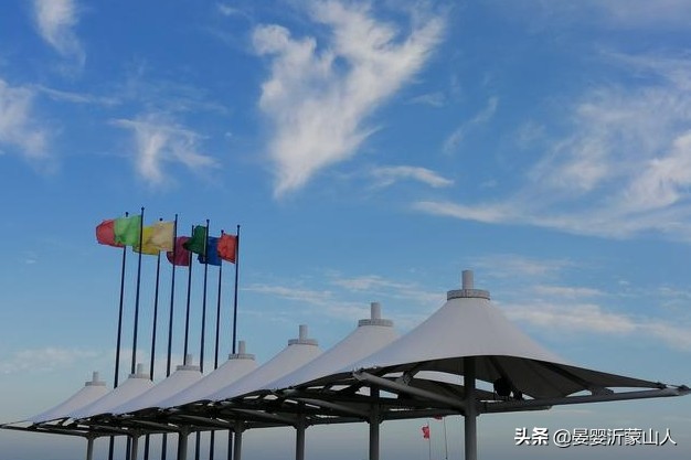 万米金沙滩风景,万米沙滩金沙滩