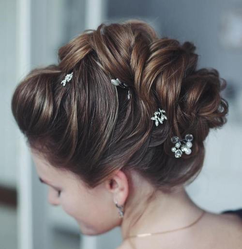 最好看的十款新娘婚纱发型,2020婚礼流行新娘发型