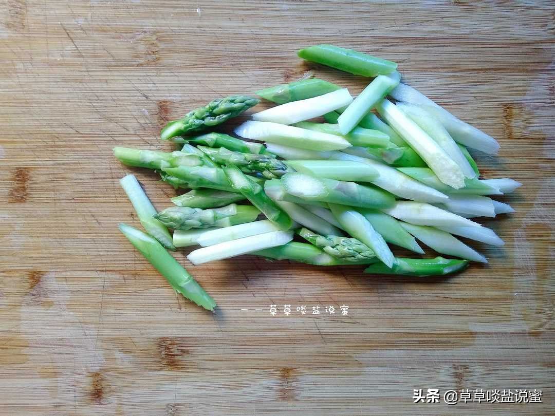 清炒白灼芦笋的做法,芦笋炒韭菜的做法大全
