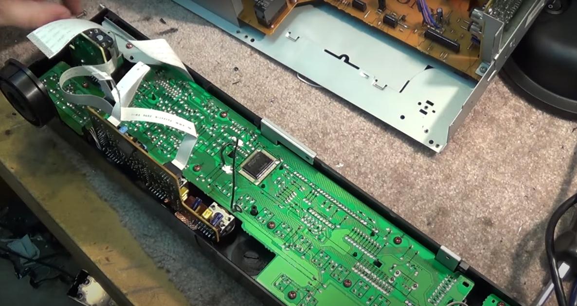 SONYSTRAV570功放机，拆解维修，采用STK4192II厚膜功率放大