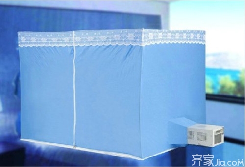 自制自动蚊帐,diy小型蚊帐空调