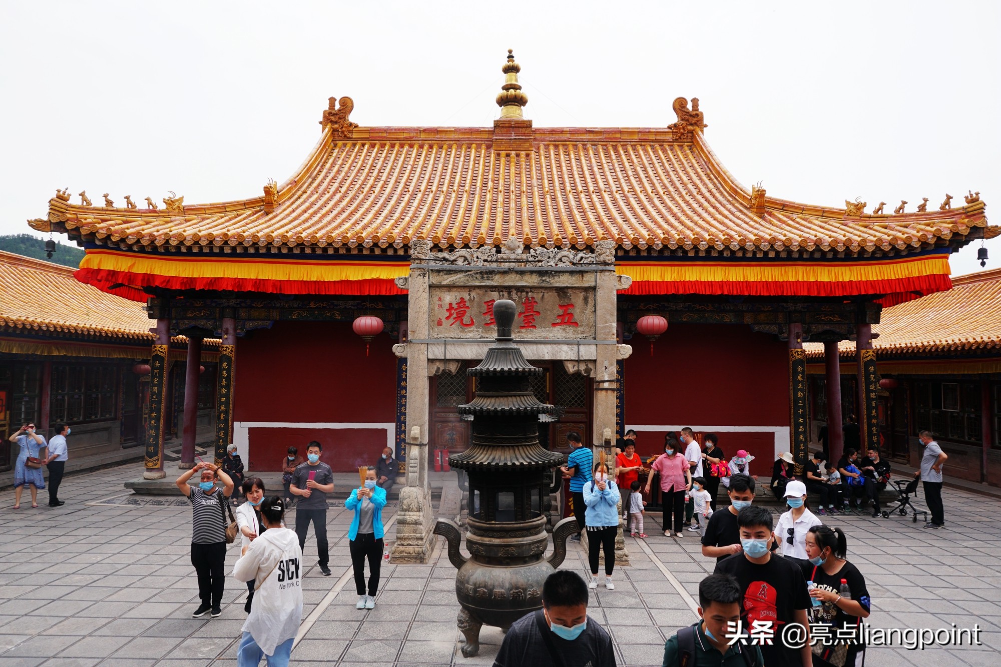 中国佛教四大名山之五台山风光,佛教四大名山之五台山清凉寺