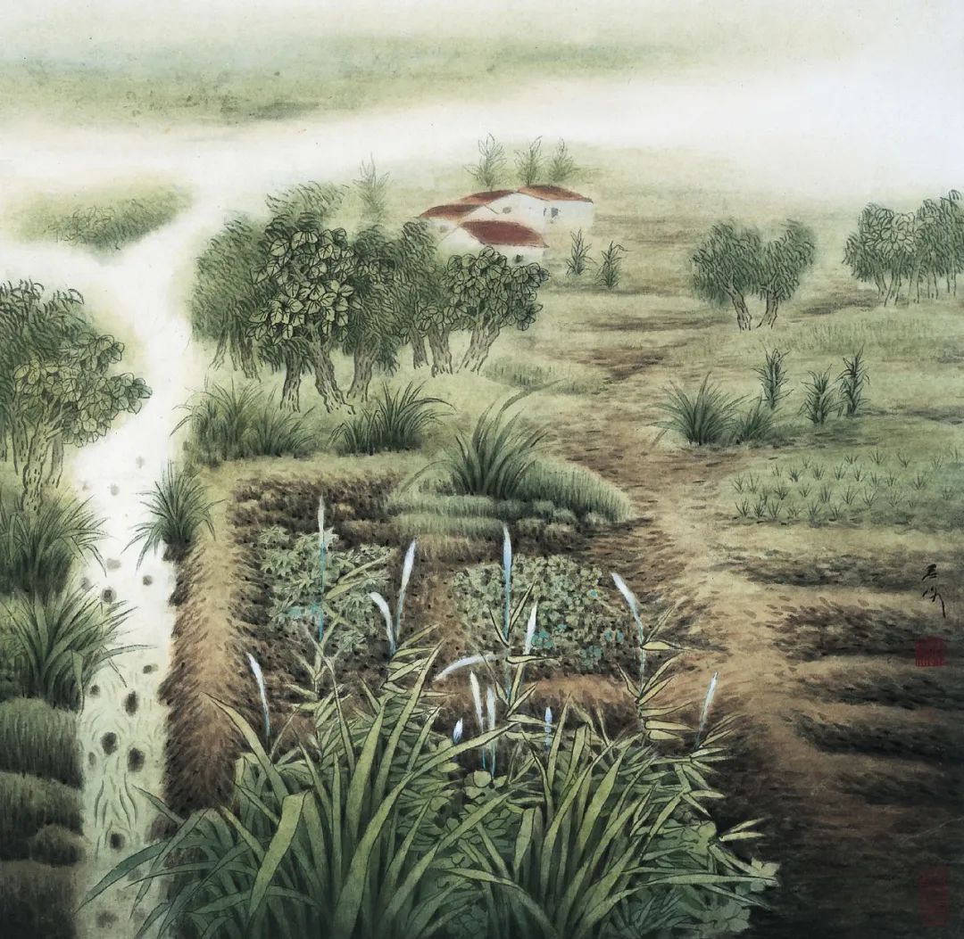 充满诗情画意的山水田园风光,慢慢体味令人陶醉的田园山水韵味