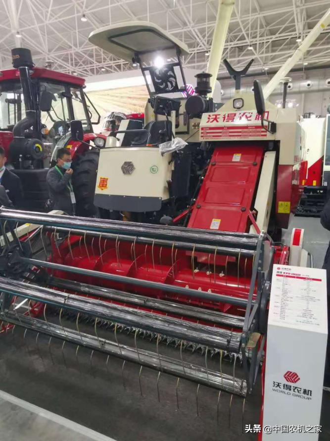 久保田收割机和沃得收割机,久保田与沃得联合收割机