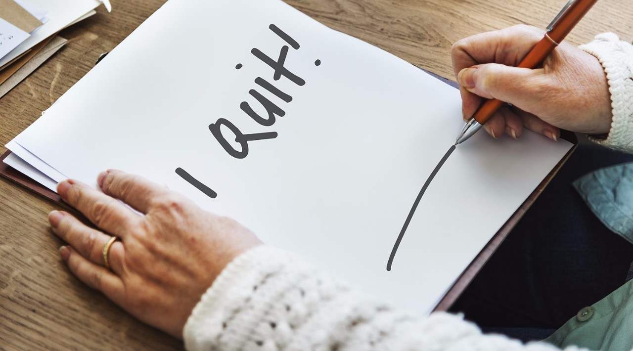 怎么提辞职不尴尬走得快,明确辞职了写辞呈没关系吧