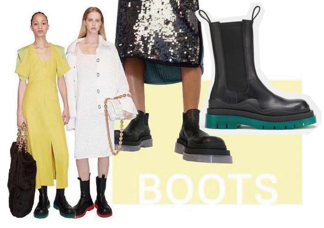 杨幂欧阳娜娜冬天穿搭,杨幂同款矮帮马丁靴