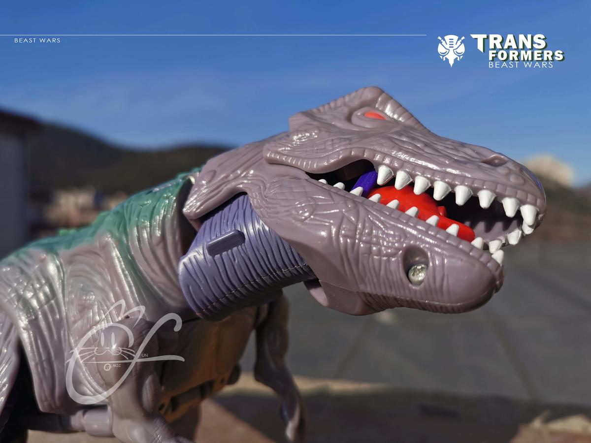 bw金属变体霸王龙威震天,变形金刚bwvs01测评