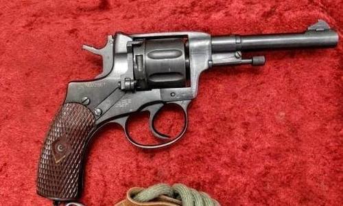 二战经典转轮手枪,曾经风靡世界五把手枪