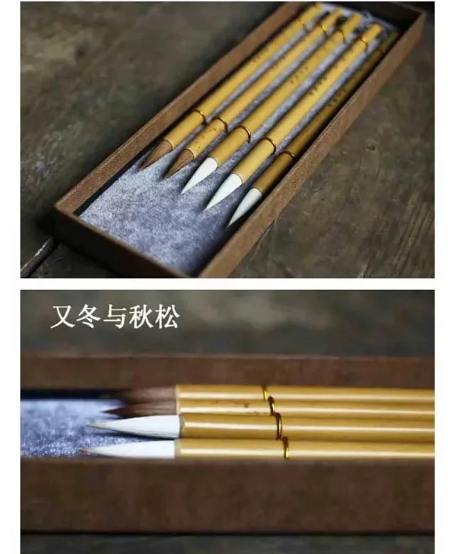 不过100元的毛笔还是不错的!花这点钱买5支不心疼,能写3000字