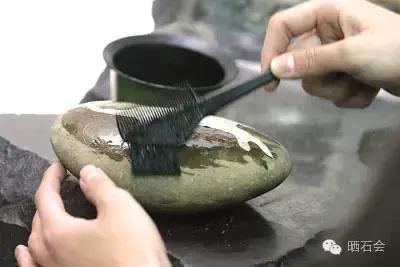 原来这些石头都是烤箱里做出来的,各种各样的石头做法