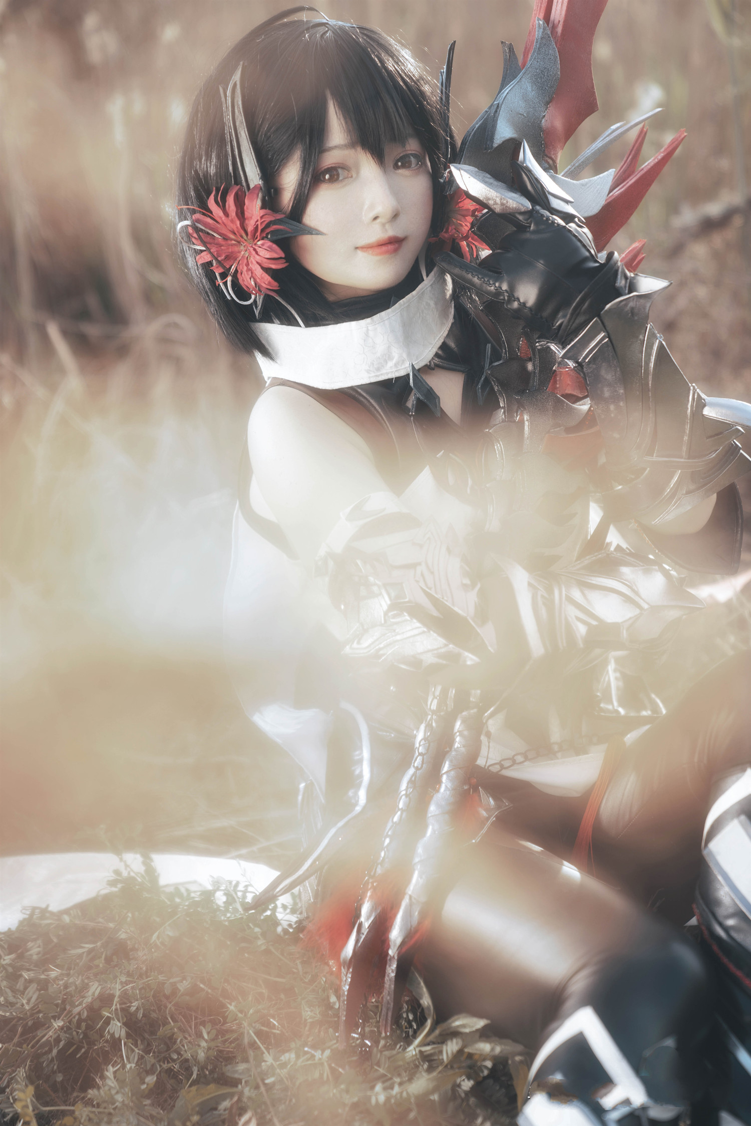 剑网3cosplay明教异域风,剑网3红衣教探雪cosplay